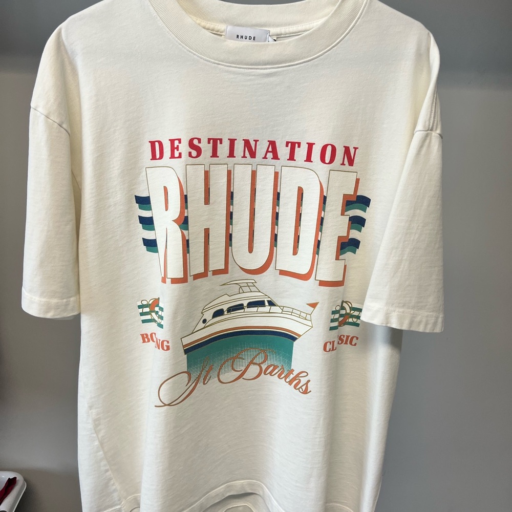 Rhude St Barth T-shirt Size Medium